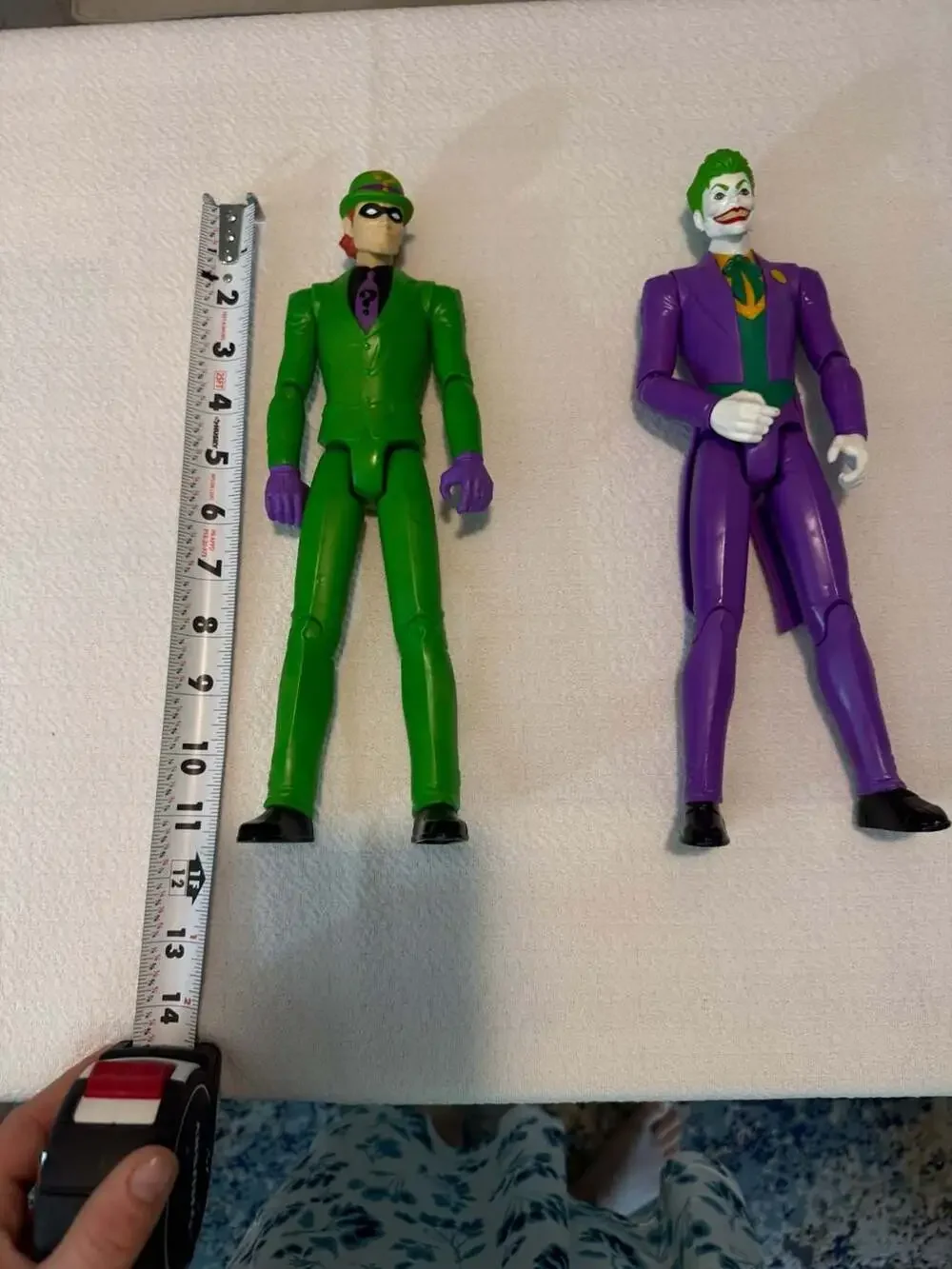 DC Comics 12-Inch Batman Series The Riddler and The Joker Action Figures Set